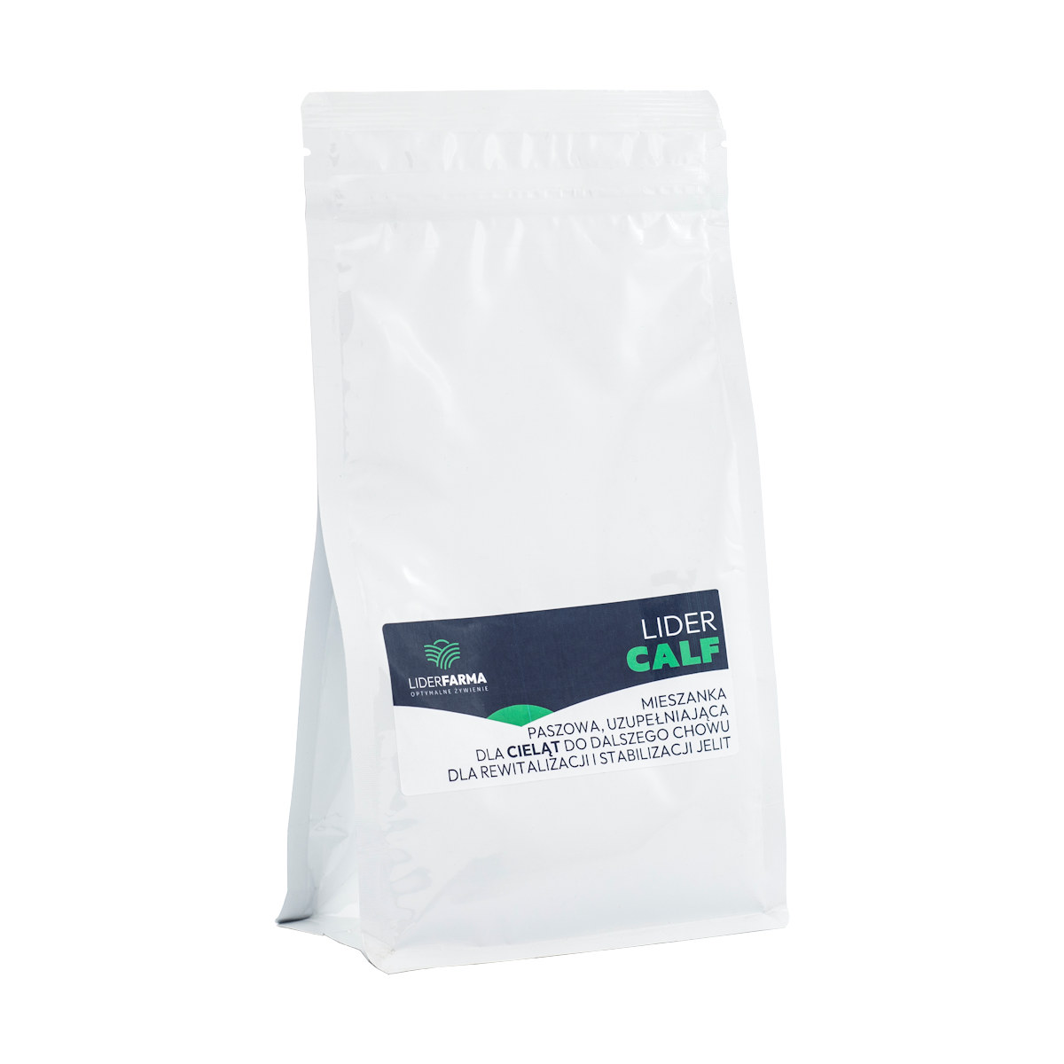 LiderCalf - mieszanka paszowa uzupełniająca, dla cieląt do dalszego chowu, dla rewitalizacji i stabilizacji jelit